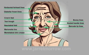 Face Wrinkle diagram